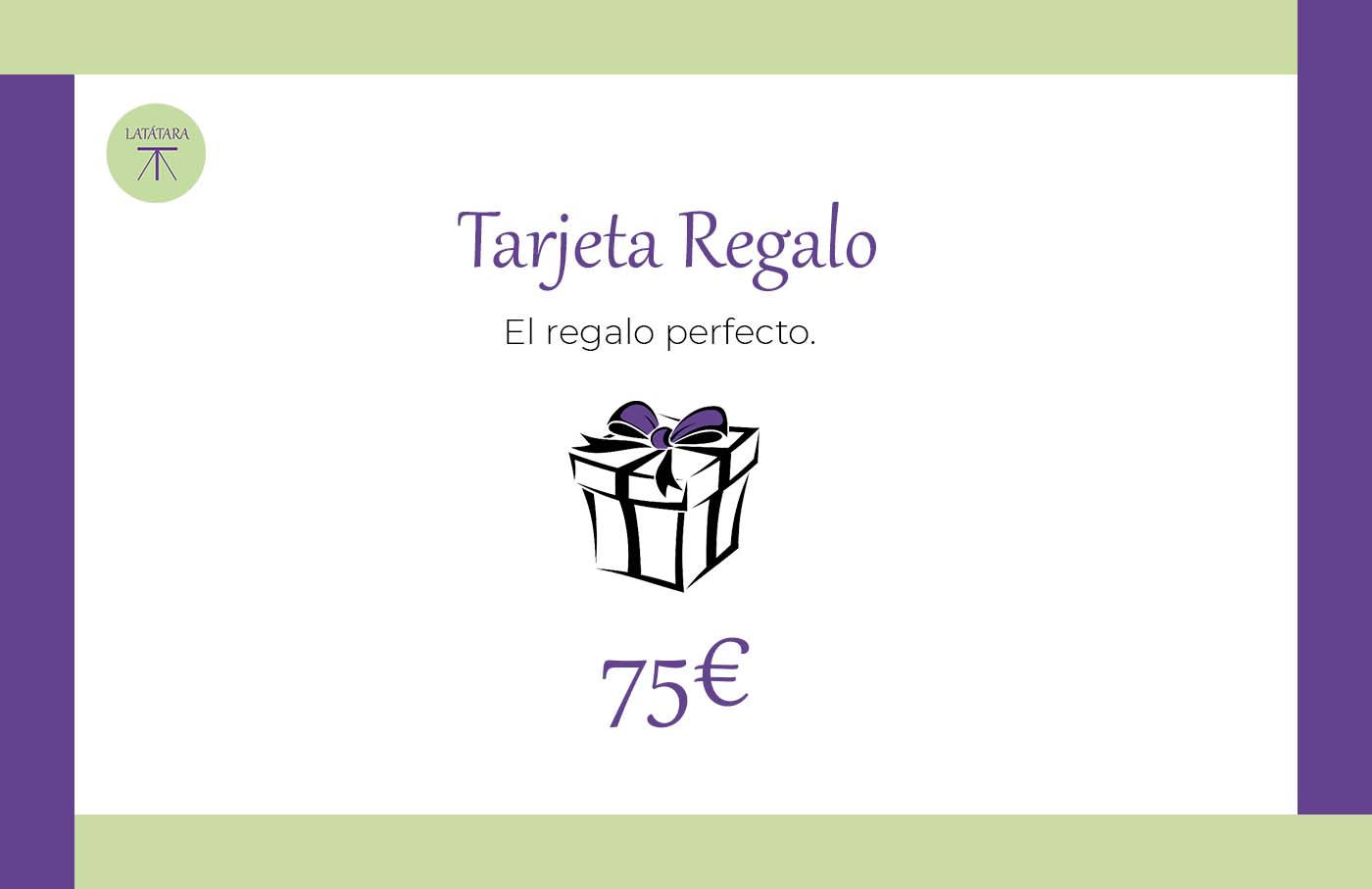 Tarjeta de regalo